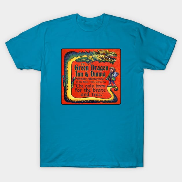 Green Dragon Inn T-Shirt by ChetArt